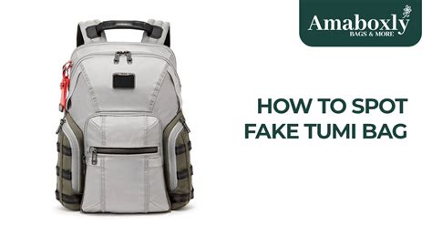 how to tell if tumi bag is fake